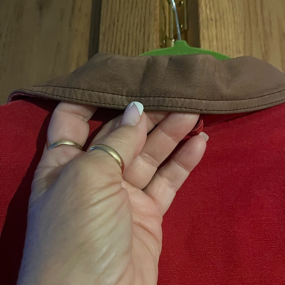 Vintage 90s Abercrombie Fitch Canvas Barn Chore Jacket Coat Womens Sz Medium - Picture 5 of 6